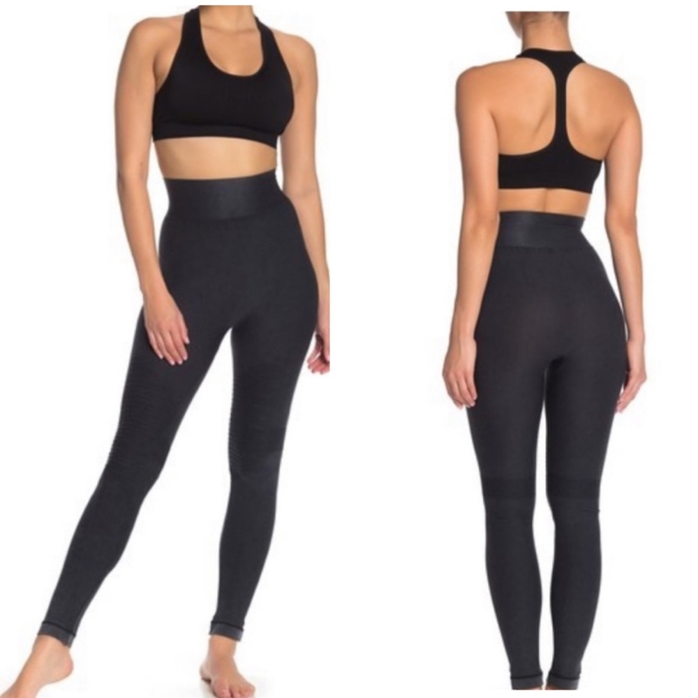 NEW Electric Yoga cool moto leggings Coal XS